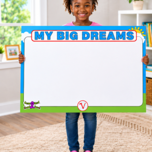 Oversized Valedictorian Vision Board Activity